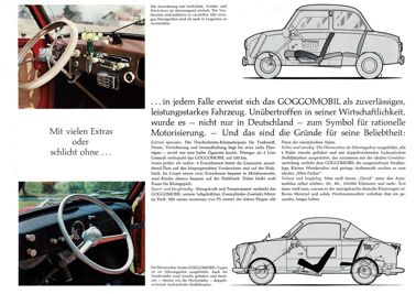 Goggomobil Prospekt 1967